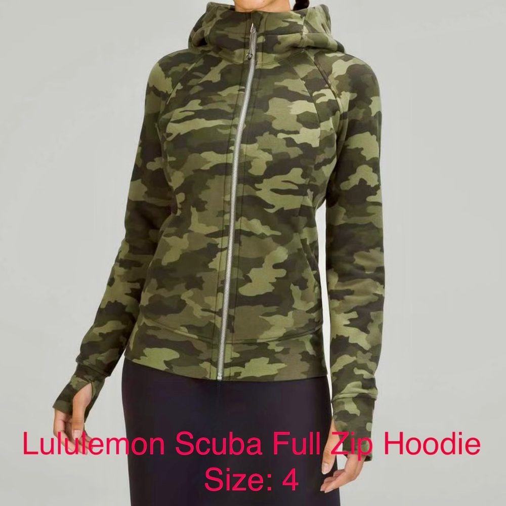 ($69) lululemon athletica Camouflage Hoodie